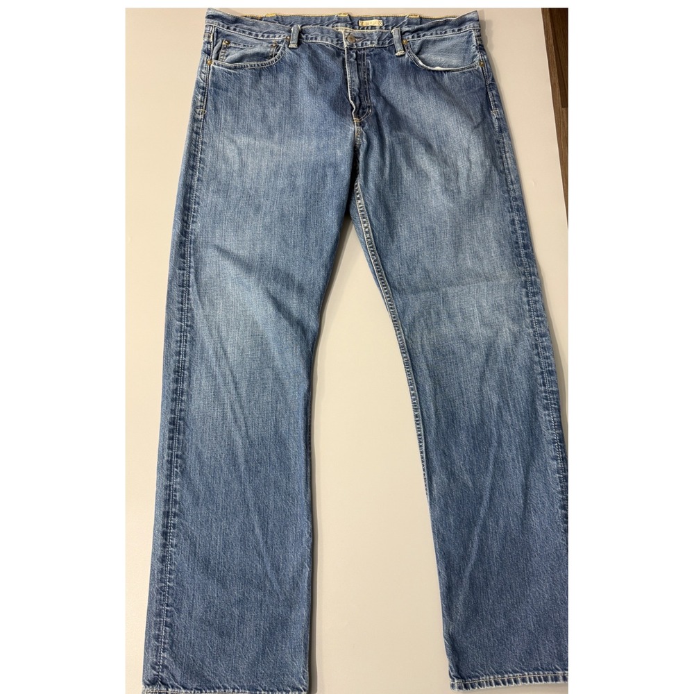 Polo Ralph Lauren Mens Straight Leg Denim Jeans Blue Medium Wash 38x34
